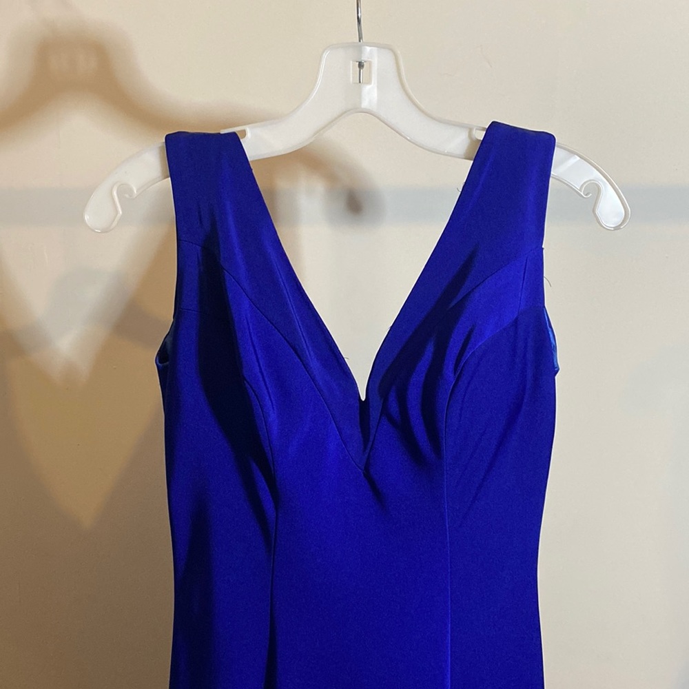 Navy Blue long prom or wedding dress